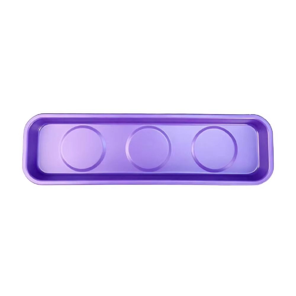 Purple Magnetic Parts Tray 4 Inch /6 Inch Magnetic Bowl Screw Bit Car Suction Pad Tools DIY Store