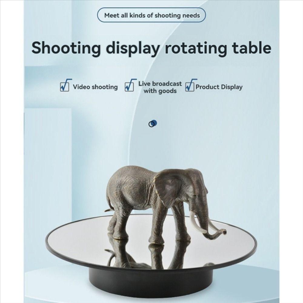 360-Degree Rotation Rotating Display Stand Photography Display Turntable  Short Video Shooting