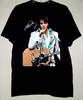 Elvis Presley Singing With His Guitar Signature Unisex T-Shirt All Size