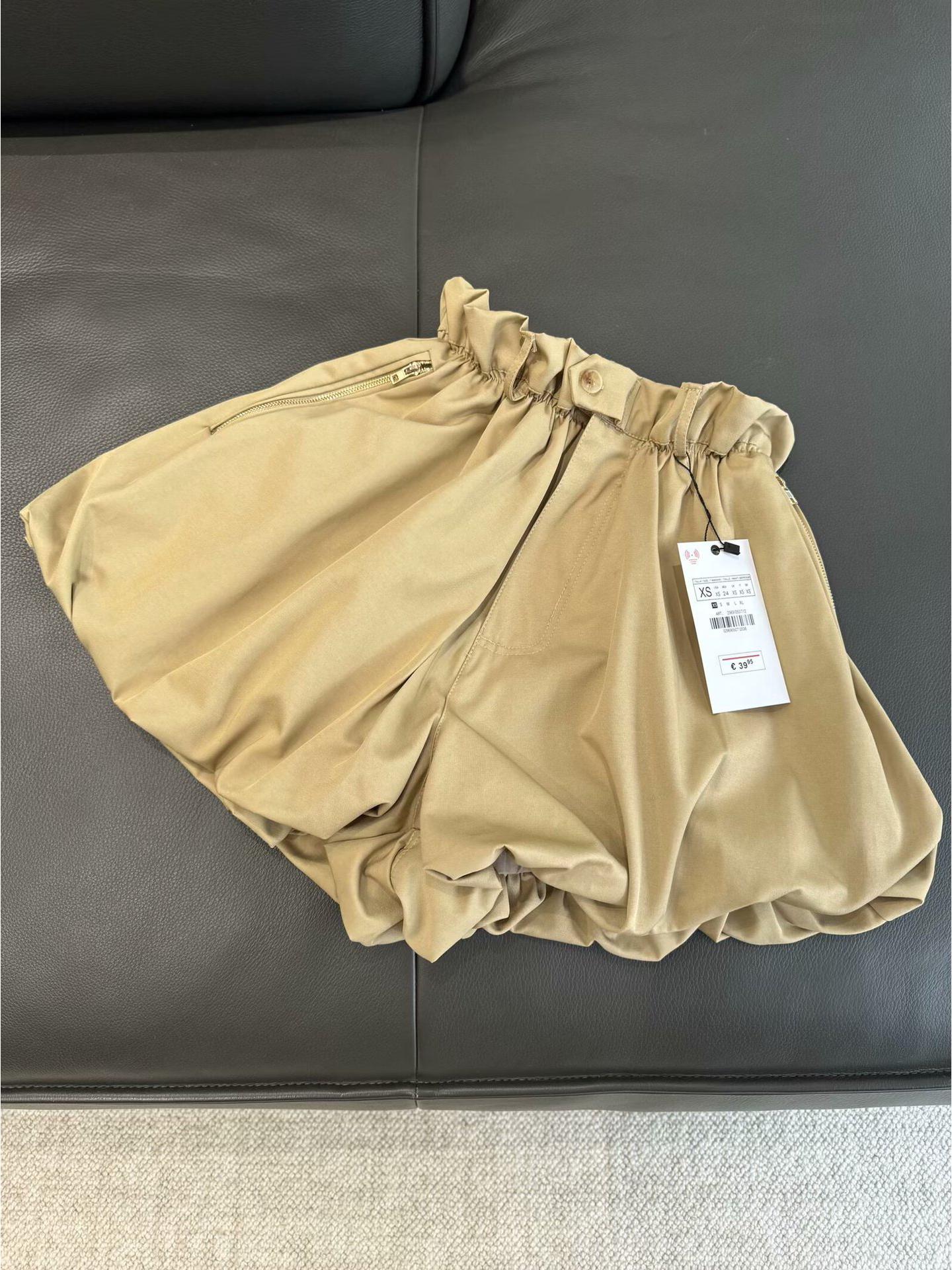 

TAOP&ZA Летние женские повседневные шорты-баллоны с завышенной талией Small