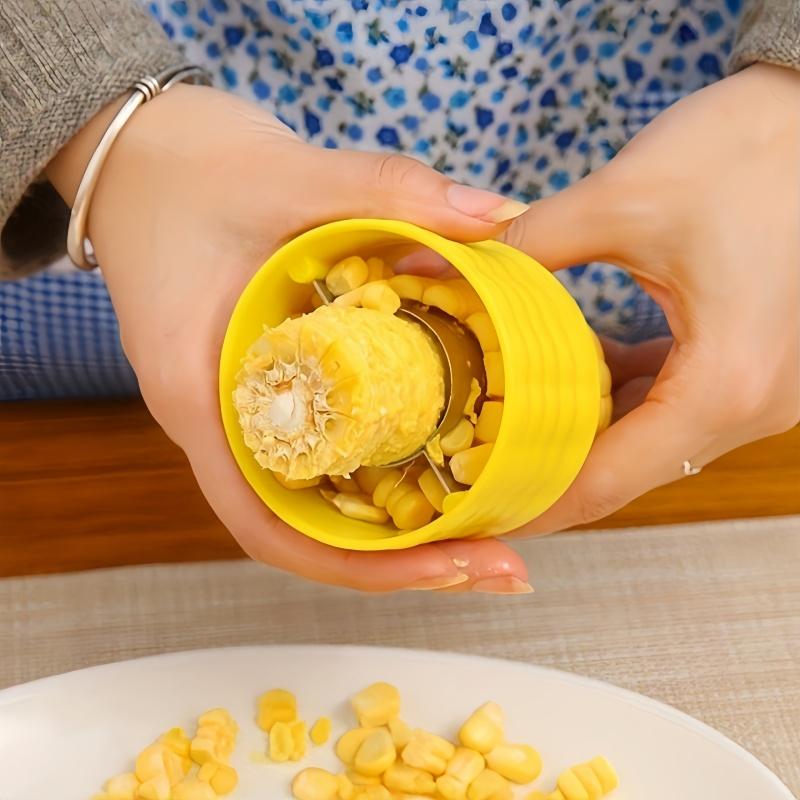 1PC household corn huller, stainless steel huller, pumpkin slicerfruit and vegetable tools, cooking tools, kitchen accessories