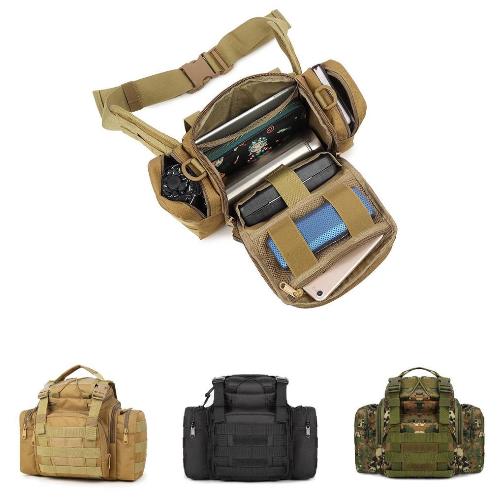 Geantă Cameră Outdoor Mare Oxford Pescuit Borsetă Talie Pentru Bărbați și Femei