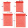 100PCS Organza Bags Random Mesh Organza Jewelry Bags Drawstring, Small Drawstring Favor Pouches Christmas Candy Wedding Birthday