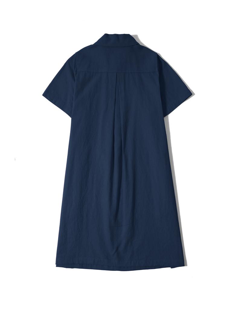 EASE Pins Mini Dress_Navy