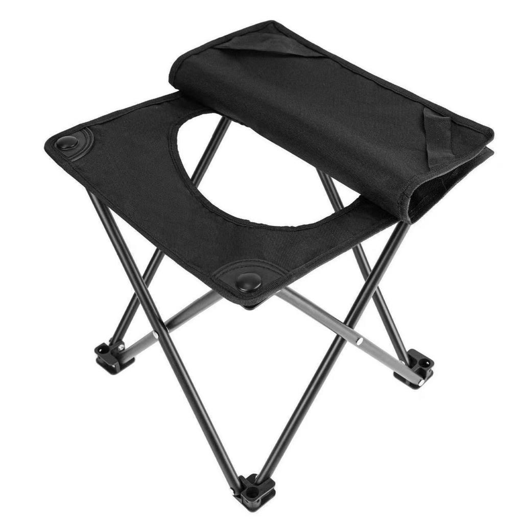 Folding Toilet Stool Foldable Travel Compact for Road Trips, Emergency Use