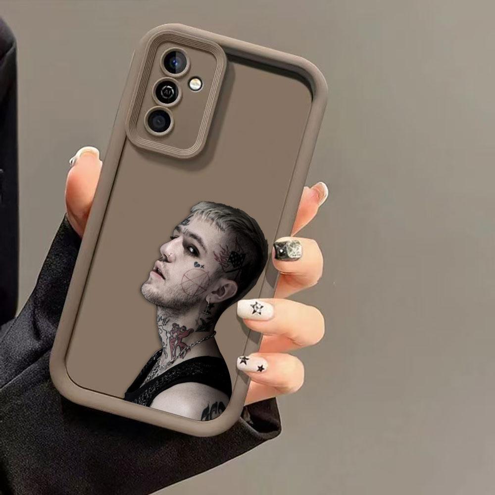 

Чехол для телефона Rapper Cry Baby Lil p-Peep Hell Boy для Samsung A07 A50 A70 A03 A03S A04 A05 A05S A06 A12 M34 M51 M54 NOTE 20 SamsungA065G