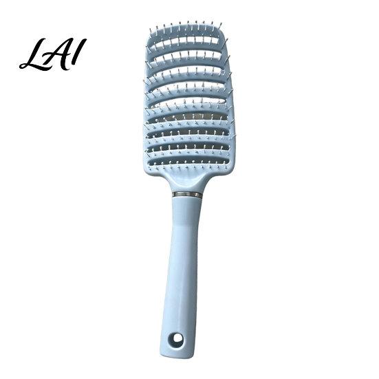 Lightweight Hair Comb Curved Vented Brush for Women Detangling Paddle Long Thick Curly Wet Hair Blow Fast Drying Detangler Styling Tool