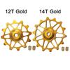 2 szt. 12T 14T Rowerowe Łożysko Ceramiczne Kółko Przerzutki Tylnej Rolka Prowadząca Napinacz Do SHIMANO SRAM DEORE GX Kółko Napinające Części Rowerowe