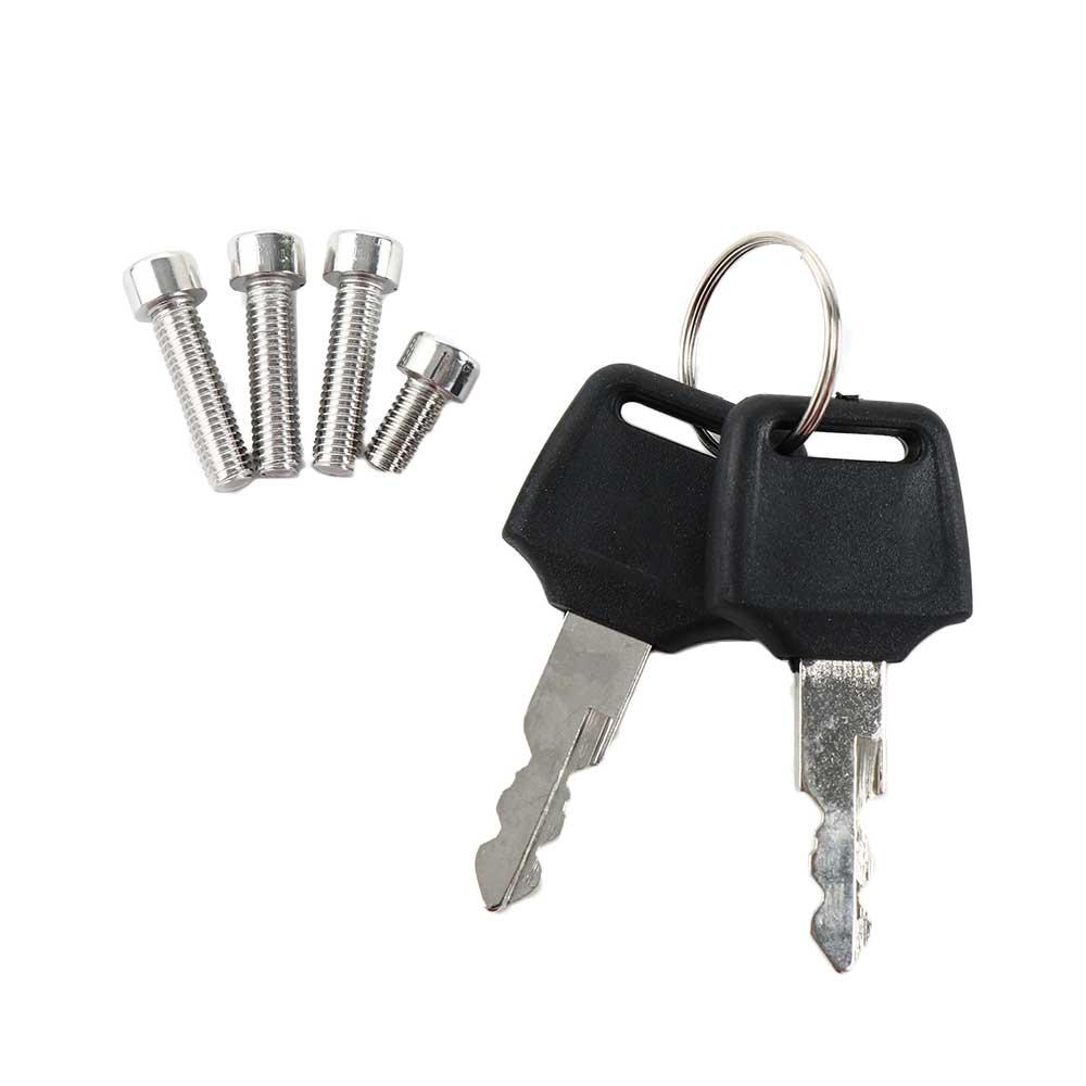 Ocelové Motocyklové Díly Víčko Nádrže na Olej Motocyklu Kryt Palivové Nádrže s 2 Klíči