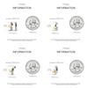 Love Heart 26 English Letters Series Coppering Charms Beads Fitoriginal Bracelets Women Diy Birthday Jewelry Making Gift