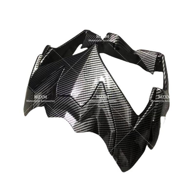 Carbon Fiber Coating Front Upper Nose Headlight Fairing Cowls Cover Set Fit For KAWASAKI Z 900 ZR900 Z900 2020 2021 2022 2023