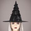 Black Wizard Cap Lolitas Cosplay Witch Hat Cool Halloween Witch Hat  Children