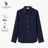 Women's Long Sleeve Wrinkle-Resistant Cotton Shirt