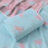 Baby Gauze Bath Towel Newborn Jacquard Six Layers Gauze Cover Blanket Summer Baby Kindergarten Towel Quilt