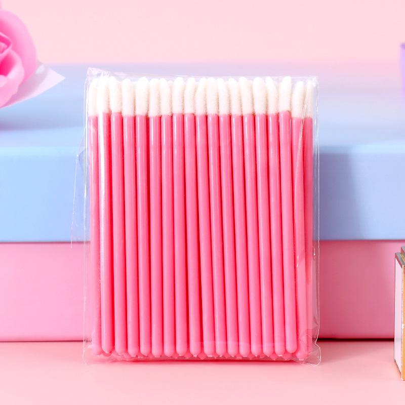 500/100PCS Lip Brush Eyelash Wands Applicators Disposable Lip Brush Lipstick Brush Lip Gloss Applicator Wands Makeup Beauty Tool