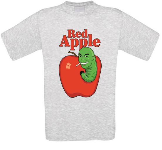 Red Apple Cigarettes Cult Movie Inglorious Tarantino T-Shirt M