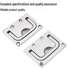 304 Stainless Steel Ring Handle Hatch Pull for RV or Yacht Decks