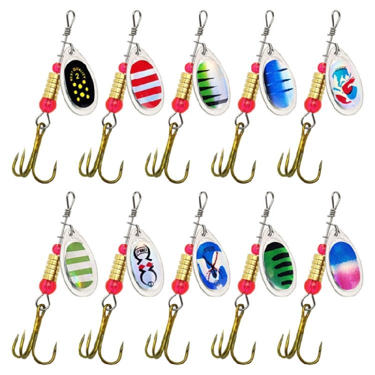 Quick Sinking Blade Baits With 3D Eye Natural Swimming Pattern Effective Freshwaters Saltwater Fishing Gear