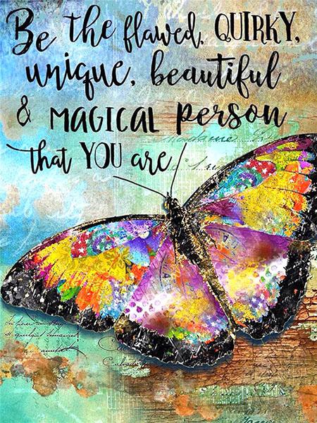 

Diy 5d полная алмазная живопись вышивка животное квадратная круглая дрель текст цветок бабочка мозаика мебель украшение хобби подарок Full Round 20x30CM