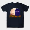 Asian Size Cotton Unisex Tshirt Print T-shirt It'S The Great Tardis! T-shirt No-Cut Print Regular Fit