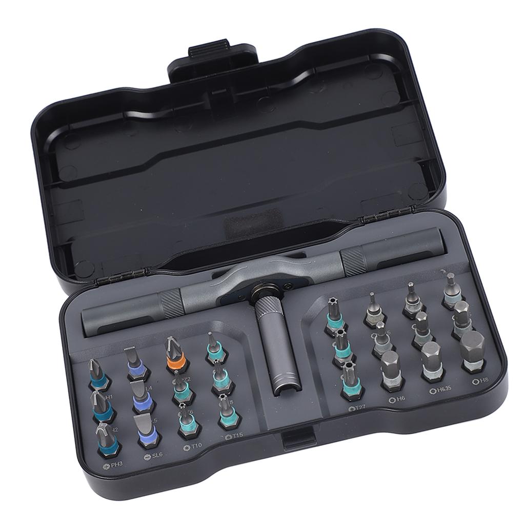 24 in 1 Ratchet Screwdriver Set Small Screwdriver Sets Ratchet Bit Set Multipurpose Repair Tool Manual