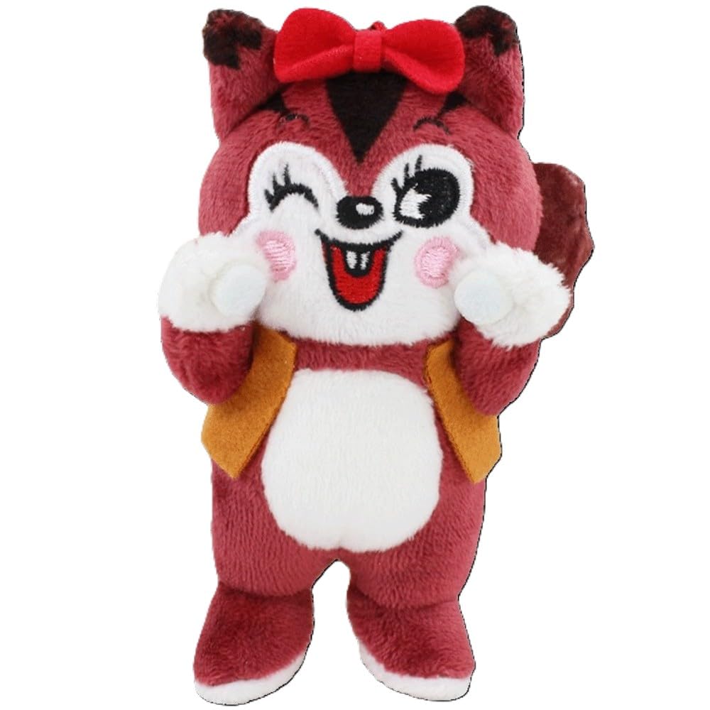 

Yasuda Trading Co., Ltd. Kuppy Ramune Plush Mascot - Ram - Fluffy Mascot Plush Toy with Ball Chain - Character Goods - Approx. H11.5 x W7 x D6cm -