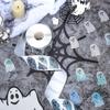 Ghost-Shaped DIY Waterproof Stickers Halloween Party Atmosphere Stickers Envelope Decoration Packaging Label Stickers