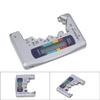 Digital Battery Tester ABS LCD Screen Button Cell Battery Checker for 1.5V 9V Metering Silver