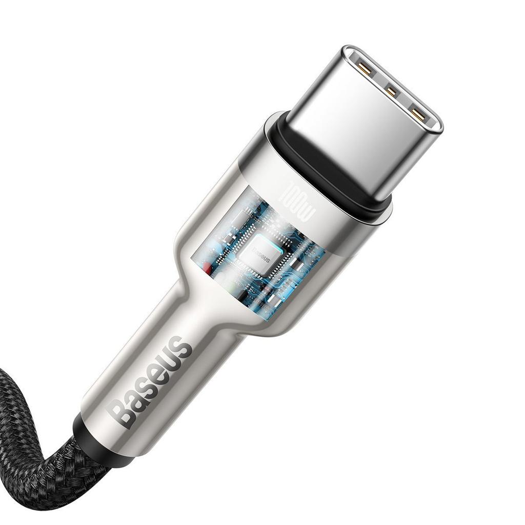 Kabel Usb-C Do Usb-C Baseus Cafule, 100W, 1M (Czarny)