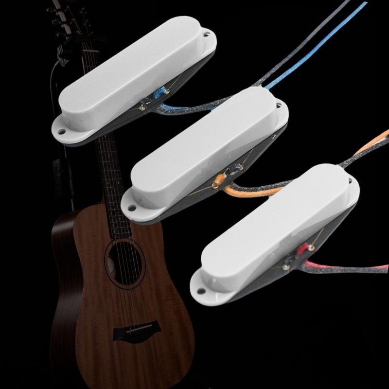 Neck/Middle/Bridge Pickup for Electric Guitar Part Replacement Open Style Alnico 5 Guitar Pickup Single Coil Pickup