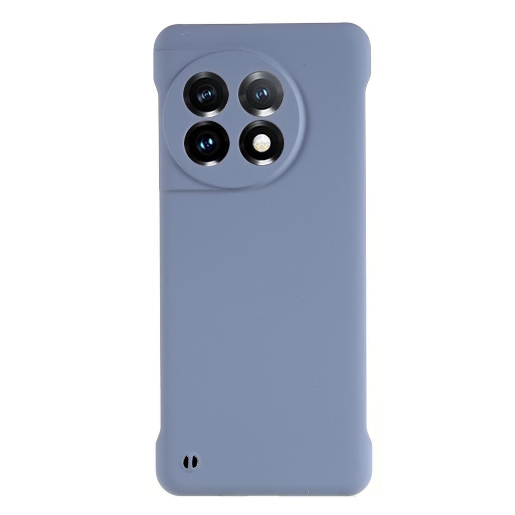For OnePlus 11 5G Frameless Phone Case Hard PC Skin-touch Shock Absorbent Slim Cover
