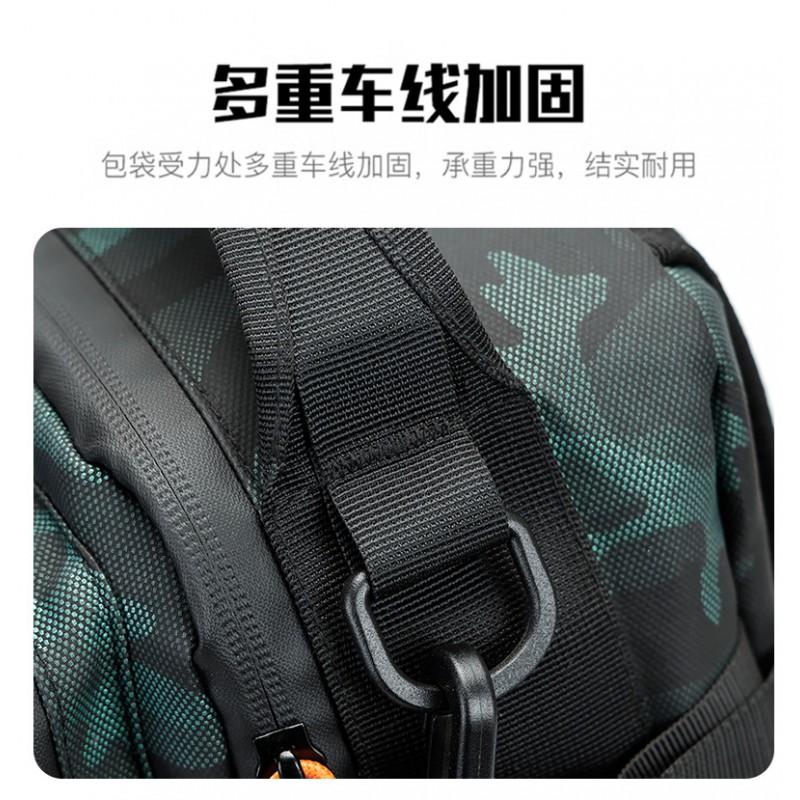 Lightweight Crossbody Fishing Tackle Bag Outdoor Hiking Camping Cycling Travel With Waterproof Design