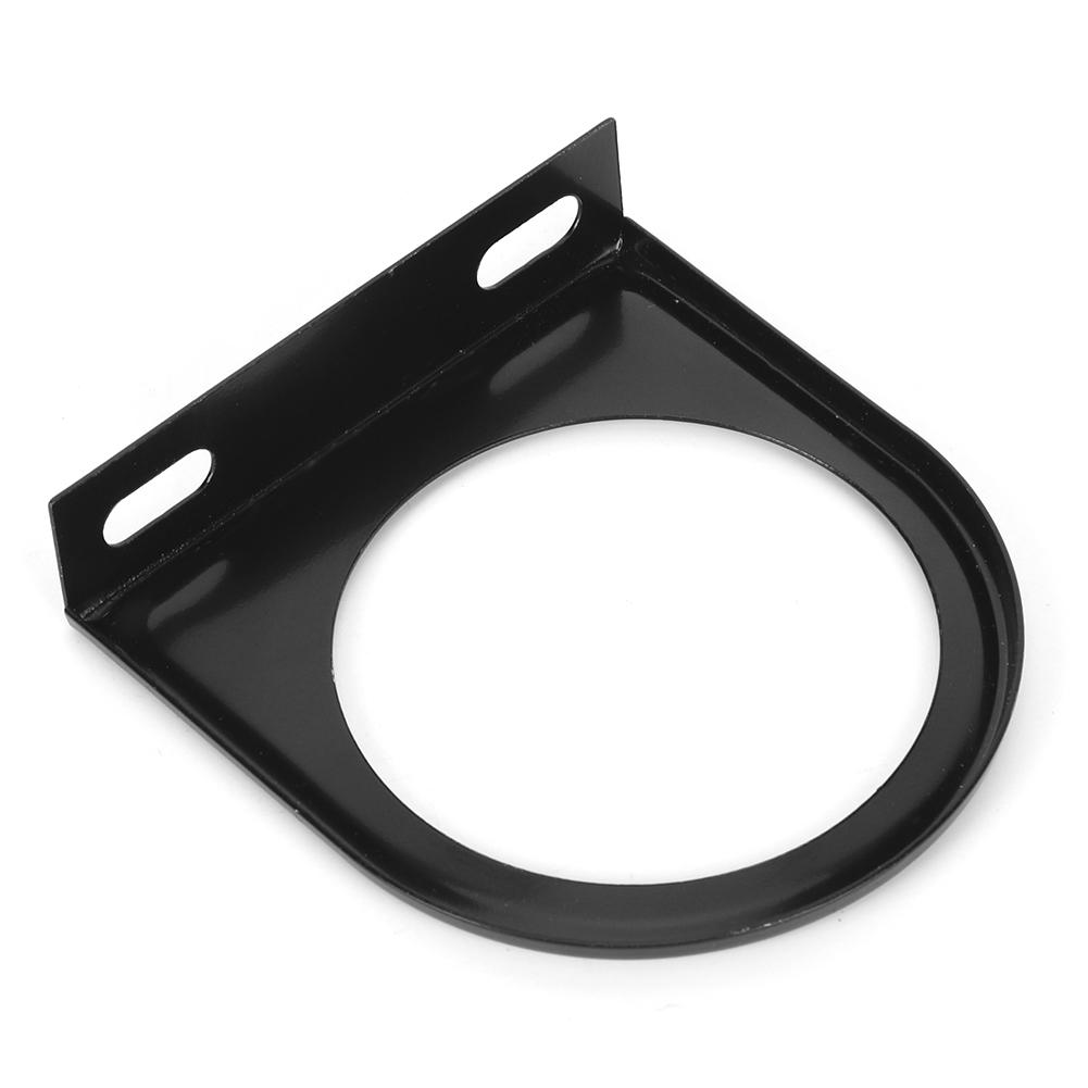 2in52mm Järnmätarhållare Enkelhåls Mätarhållare Ställ Bilmodifiering Svart