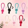 No Heat Hair Curling Rod Headband with 2 Scrunchies Claw Clip Overnight Sleeping Silk Ribbon Hair Curler Women Long Hair Curls Roller Styling Tool