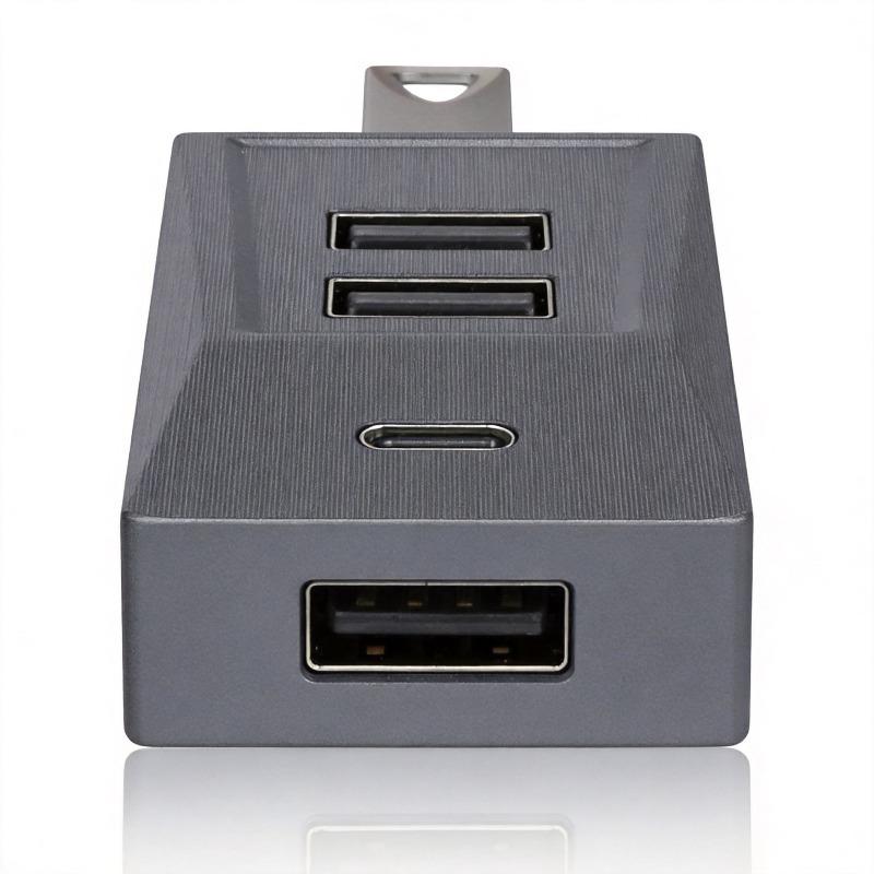 For Tesla Model Y/YL Launch Juniper 2025 Model 3Highland 2024-2026 Glovebox USB Hub Type-C Port Digital Splitter Docking Station