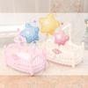 1/12 Dollhouse Simulation Mini Crib Baby Bed Model Dollhouse Bedroom Furniture Decoration Dolls House Accessories