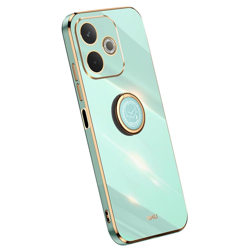 XINLI For Oppo A5 Pro 4G (Global)/5G (Global)/A5 Energy 5G (China) Case Ring Kickstand Electroplating TPU Phone Cover