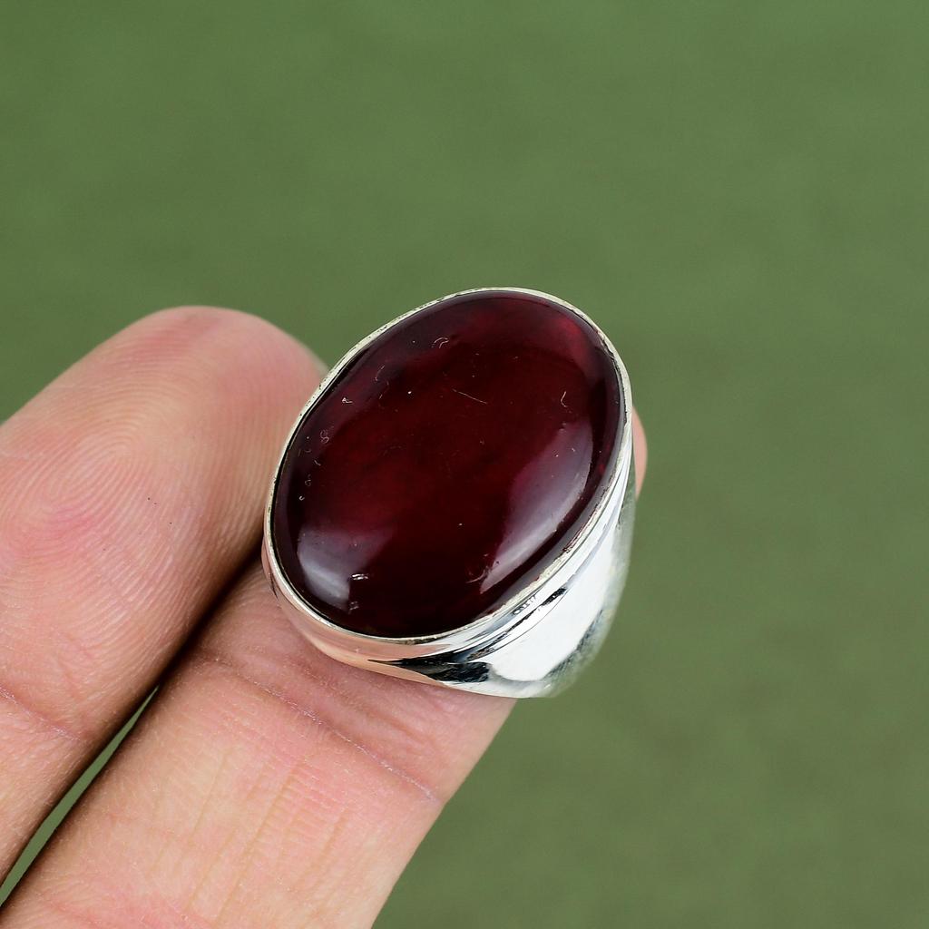 Red Fire Labradorite Ring 925 Sterling Silver Ring Original Gemstone Jewelry Handmade Ring For Gifts Designer Jewelry Available In Ring Size