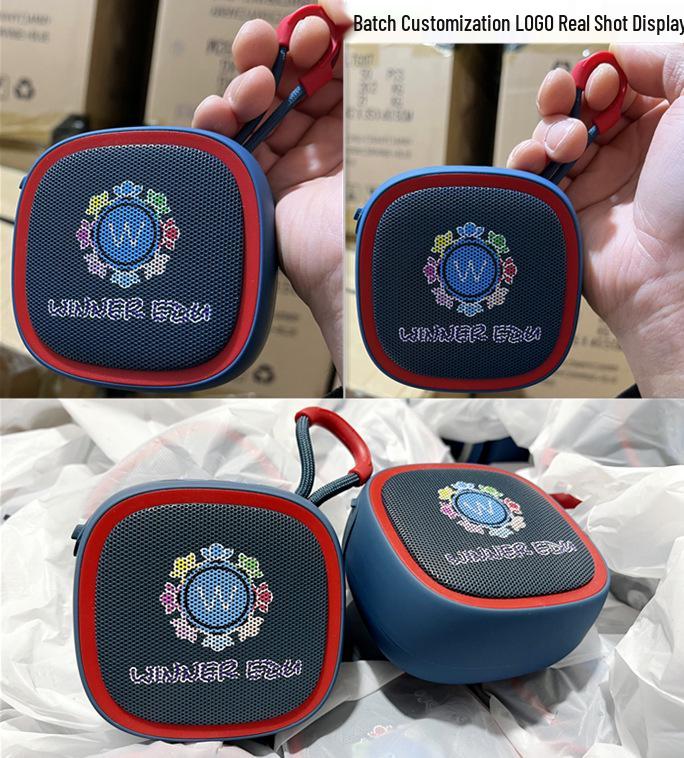 2025 Portable Mini Bluetooth Speaker - Little Cannon, Outdoor Wireless Speaker with Card-Playing Feature.