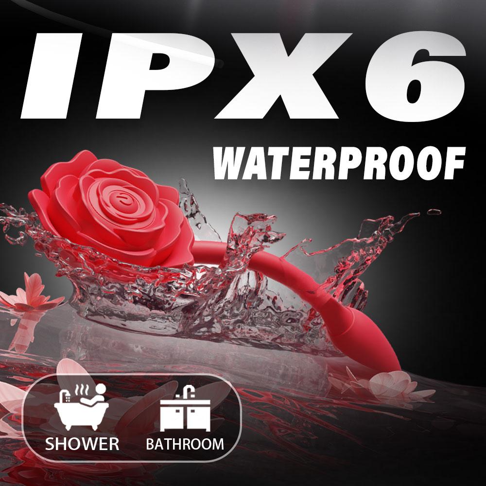 3 In 1 Rose Pearl Wearable Thong Vibrator with App 9 Vibration Modes for G-Spot & Clitoral Stimulation Adult Toy for Women BDSM Female Adult Products