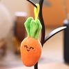 1 Piece Kawaii 10Cm Fruit Plush Toy Doll Cute Banana Cherry Bag Pendant Carrot Plush Keychain Diy Decoration Birthday Gifts
