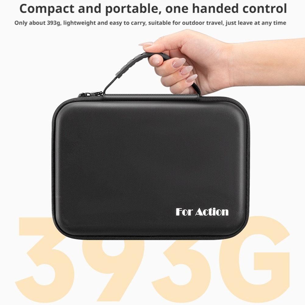 Portable Carrying Case for dji Osmo Action 5 Pro/3/4 Anti-Scratch Shock Absorption Protective Travelling Bag Protective Case