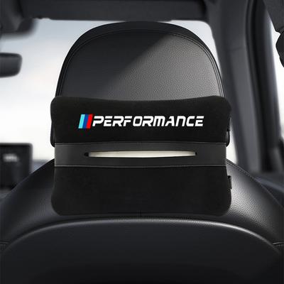 Car Seat Back Hanging Tissue Box Paper Holder for M2 M3 M4 M5 M6 E46 Performance X1 X3 X5 E90 E60 F10 F30