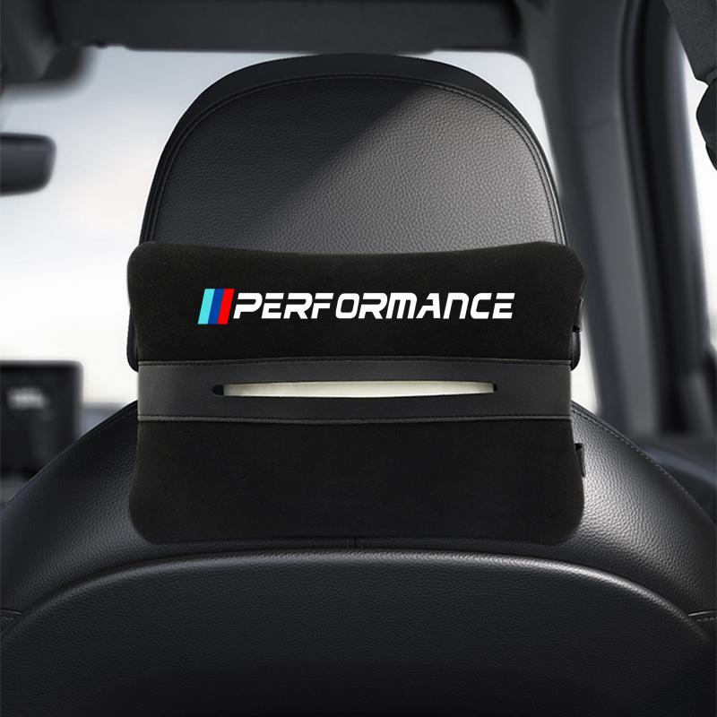 Car Seat Back Hanging Tissue Box Paper Holder for BMW M2 M3 M4 M5 M6 E46 Performance X1 X3 X5 E90 E60 F10 F30