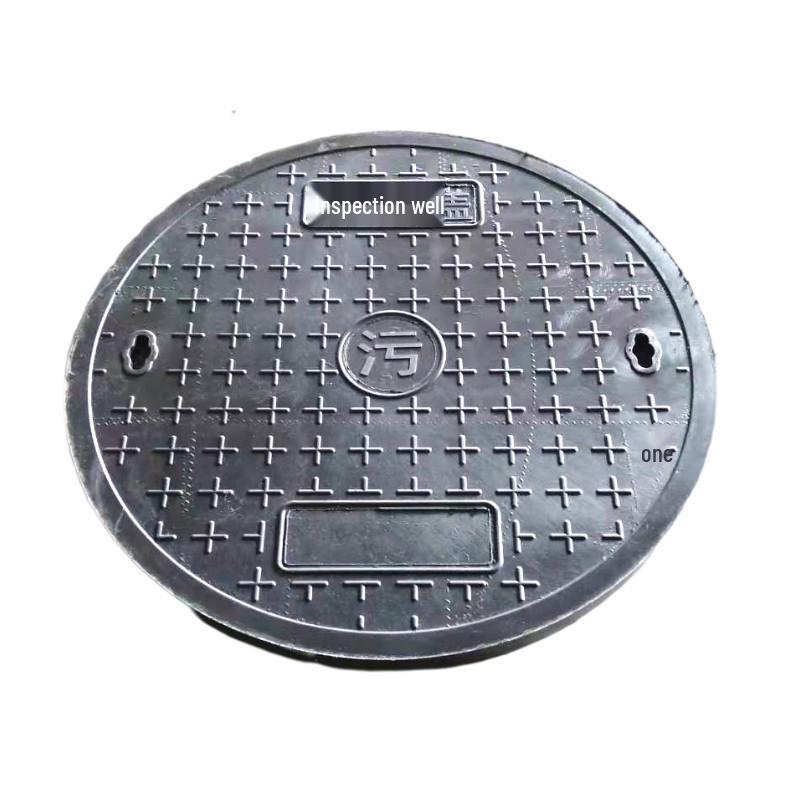 Round FRP Resin Composite Manhole Cover for Municipal and Utility Applications