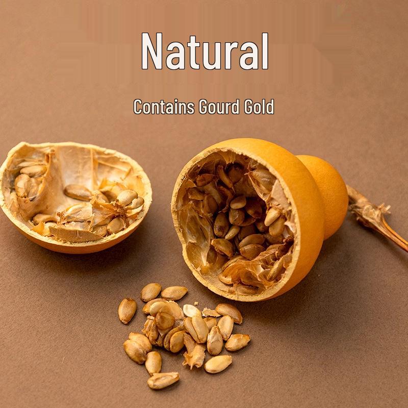 

Элегантное автомобильное украшение с иероглифом «Фу» - Высококачественный кулон из натуральной тыквы-горлянки