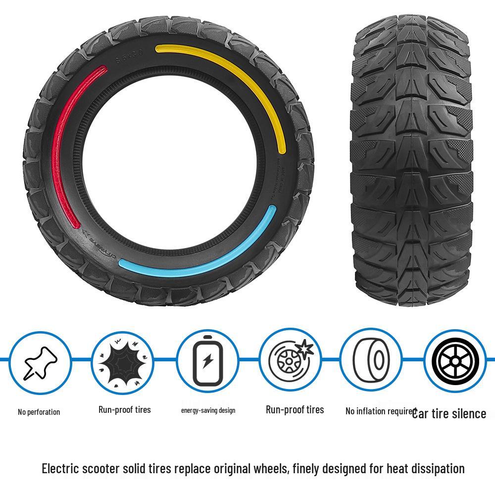 Mehrfarbiger Waben 8,5x3,0 Vollreifen für Kugoo G2 Pro Elektroroller