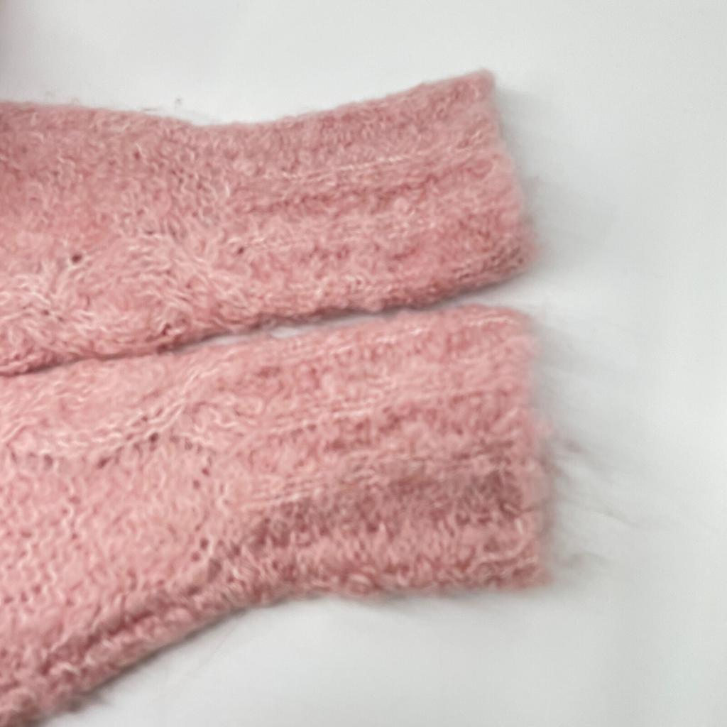 CINOH Pink 22 Alpaca wool blend knit 22WKN012 ALPACA RAGLAN BOTTLE NECK KNIT tops 36 pinkUsed