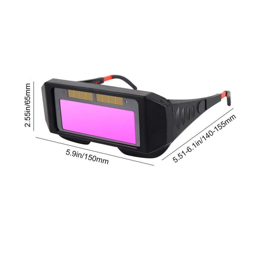 Svářečské brýle s automatickým stmíváním Svářečské brýle pro svářeče Ochrana očí před silným fotoelektrickým svařovacím obloukem