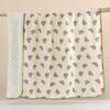 Newborn Cotton Bean Blanket: Thin, Machine Washable, Ideal for Toddler Outings and Naps